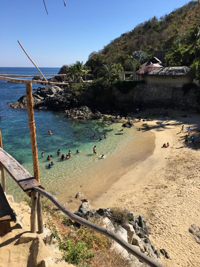 Villa Casa Lomita Puerto Ángel Esterno foto